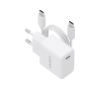 Foto de Cargador Pared AISENS GaN 20W 1xUSB-C Cable 1m Blanco