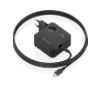 Foto de Cargador Pared AISENS GaN 65W 1xUSB-C Cable 1.5m Negro