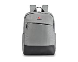 SACKSVENTUREGRAY - Mochila para ordenador port�til de hasta 15,6? con interior acolchado. Resistente al agua. Bolsillos. Capacidad interna de hasta 13 litros.Bolsillo exterior. Incluye dos bolsillos laterales. Gris.(SACKSVENTUREGRAY)