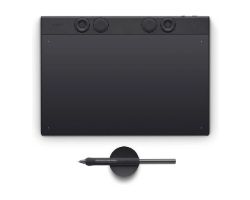 PTK670K0B - Wacom Intuos Pro Medium PTK670K0B. Tableta gr�fica profesional de tama�o mediano. Dise�o para ilustraci�n, gr�fico, fotograf�a y edici�n digital. Alta precisi�n 8.192 niveles. Conectividad USB e inal�mbrica.(PTK670K0B)