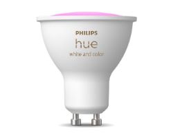 929003666501 - Philips Hue. Bombilla LED inteligente con iluminaci�n RGB+W regulable y controlable desde la app Philips Hue. Permite personalizar ambientes, ajustar brillo, colores y crear escenas de iluminaci�n.(9290036665)