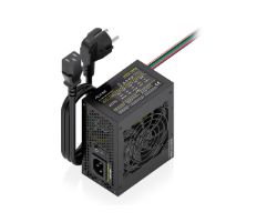 ASPC-500SFX-PSEBK - Fuente AISENS SFX 500W 8cm 20+4 pin ATX Cable OEM Negra (ASPC-500SFX-PSEBK)