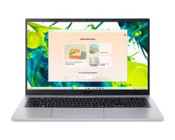 NX.JTREB.00J - Port�til Acer Aspire Go 15 AG15-72P-59YF Intel Core 5 120U 8Gb 512Gb SSD C�mara Frontal FHD 3xUSB-A 3.0 1xUSB-C 3.1 1xHDMI 2.1 1xRJ45 WiFi 6 Bluetooth 5.1 Ethernet LAN GbE 15.6? LED IPS FHD Copilot+ PC W11H Plata Pura (NX.JTREB.00J)