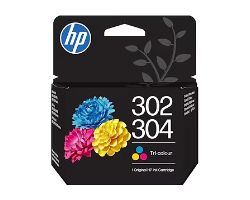 B7RT6A - Tinta HP 302/304 Tricolor 100 p�ginas (B7RT6A)