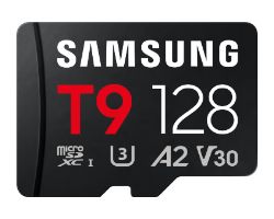MB-MH128T/WW - Tarjeta Memoria Samsung Micro SDXC T19 128Gb UHS-I Class 3 (U3) V30 Lectura 200 Mb/s Escritura 130 Mb/s Negro (MB-MH128T/WW))