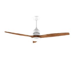 08556 - Ventilador de Techo CECOTEC Aero 5275 White&BlackWood 40W 52