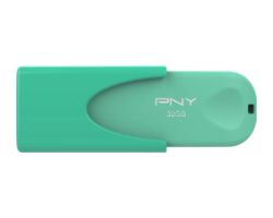 FD32GATT4ABSGRGR-EF - Pendrive PNY Attach� 4 32Gb USB 2.0 Verde (FD32GATT4ABSGRGR-EF)