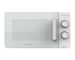 01521 - Microondas CECOTEC ProClean 3120 700W 20L Grill Tecnolog�a 3DWave Revestimiento Ready2Clean Temporizador 30 minutos Blanco (01521)