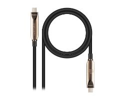 10.01.4605 - Nanocable USB-C/M a USB-C/M PD 60W 5m Negro (10.01.4605)
