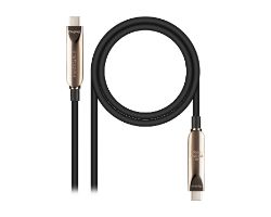 10.01.4615 - Nanocable USB-C/M a USB-C/M PD 60W 15m Negro (10.01.4615)