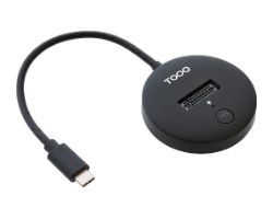 TQDS-100B - Docking Station TooQ SSD M2 NVMe PCIe USB-C Cable 15cm Negro (TQDS-100B)