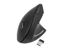TQMWG-1104-B - Rat�n Vertical TooQ Diestro �ptico RF Wireless 3200dpi 6 Botones Negro (TQMWG-1104-B)