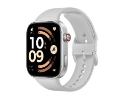 BHR08CUGL - Smartwatch XIAOMI Redmi Watch 6 AMOLED Digital T�ctil 2.07? 46.5mm 0.5Gb Micr�fono/Altavoces Integrados NFC Bluetooth 5.4 GPS HyperOS Cuerpo Plata Correa Gris/Plata (BHR08CUGL)