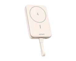 35341 - PowerBank Ugreen PB760 10000mAh 15W/20W Inal�mbrico Magn�tico compatble con MagSafe/Qi/USB-C Beige (35341)