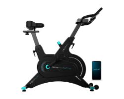 A90_EU01_007212 - Bicicleta Est�tica CECOTEC DrumFit Indoor 10000 Magnetic Connected Volante de Inercia de 10Kg Pantalla LCD Puls�metro Ruedas de Transporte M�x. 120Kg APP (A90_EU01_007212)