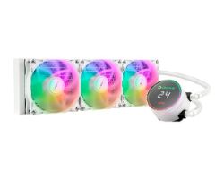 OUT0529 - Refrigeraci�n L�quida UNYKA AquaStorm RGB 3X360 Blanca (UK353102) (OUT0529). Buen estado. Marcas de uso. Completa. (OUTLET)