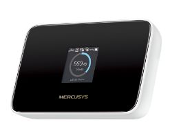 MT115 - Router Mercusys AX300 WiFi Pantalla TFT 4G LTE Negro/Blanco (MT115)