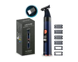 A01_EU01_118900 - Afeitadora CECOTEC PrecisionCare OneShave Shapire 3 en 1: recorta/perfila/afeita Autonom�a 90 minutos 6 Peines Pantalla Integrada (A01_EU01_118900)