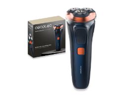 A01_EU01_122173 - Afeitadora CECOTEC Rotativa PrecisionCare Elite Smart Cabezal 3D Autonom�a 90 minutos Pantalla LED Integrada Cepillo de Limpieza Cable USB-C (A01_EU01_122173)