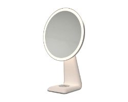 A01_EU01_122544 - Espejo de Maquillaje CECOTEC FaceCare Mirror Design Funci�n de L�mpara 3 Intensidades de Luz Bater�a 2000mAh Recargable Cable USB-C (A01_EU01_122544)