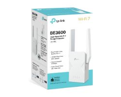 RE225BE - Extender TP-Link BE3600 Wifi7 DualBand 2882Mbps 5Ghz 1xGb Easymesh (RE225BE)