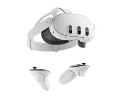 MC-1166773-01 - Gafas de Realidad Virtual Meta Quest 3 4K Snapdragon XR2 Gen 2 8Gb 512Gb USB-C Altavoces Integrados 2 C�maras RGB 4 C�maras Infrarrojas 2 Mandos (MC-1166773-01)