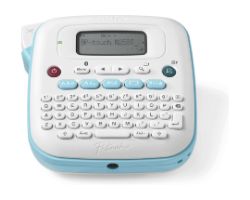 PTN25BTQL1 - Rotuladora Electr�nica Brother de Sobremesa Pantalla con Vista Previa Bluetooth Cinta 12mm Teclado QWERTY Cortador Manual Azul/Blanca (PTN25BTQL1)