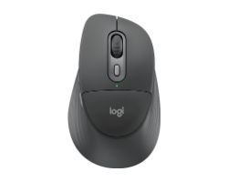 910-007704 - Rat�n Logitech Signature Comfort Plus M850 L Ergon�mico Diestro �ptico RF Wireless Bluetooth 4000dpi 6 Botones Grafito (910-007704)