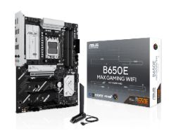 90MB1LD0-M0EAY0 - Placa base ASUS B650E MAX GAMING WIFI: (AM5) 4DDR5 M.2 SATA3 PCIe 5.0 USB DP HDMI RJ45 ATX 7.1 WiFi 6E Bluetooth Ethernet 2.5 GbE (90MB1LD0-M0EAY0)