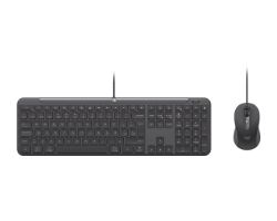 920-013345 - Kit Teclado + Rat�n Logitech Signature Slim Wired Combo MK620 QWERTY USB-C �ptico 4000dpi Cable 1.8m Grafito (920-013345)