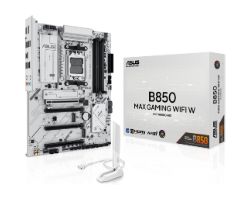 90MB1M10-M0EAY0 - Placa base ASUS B850 MAX GAMING WIFI W: (AM5) 4DDR5 M.2 SATA3 PCIe USB DP HDMI RJ45 ATX 7.1 WiFi 6E Bluetooth 5.3 Ethernet 2.5 GbE (90MB1M10-M0EAY0)