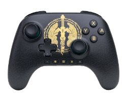 NSGP0570 - Gamepad PowerA Advantage Para consolas Nintendo Switch 2 Programa dos botones avanzados de juego sobre la marcha y accede a GameChat con el bot�n C Bater�a de 30 Horas. Incluye un cable USB-C de 3 metros. Negro(NSGP0570)