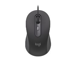 910-007511 - Rat�n Logitech Signature Wired M520 Ambidextro �ptico USB-C 4000dpi 4 Botones Grafito (910-007511)