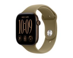 MJEF4QL/A - Smartwatch Apple Watch Serie 12 OLED Retina Digital 42mm Micr�fono/Altavoces Integrados 64Gb NFC WiFi 4 Bluetooth 5.3 GPS watchOS 27 Cuerpo Bronce Correa S/M Oliva (MJEF4QL/A)