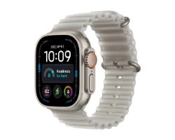 MJAD4QL/A - Smartwatch Apple Watch Ultra 4 OLED Retina Digital T�ctil Color 49mm Micr�fono/Altavoces Integrados 64Gb NFC WiFi 4 Bluetooth 5.3 GPS 5G watchOS 27 Cuerpo Titanio Correa Silicona Gris (MJAD4QL/A)