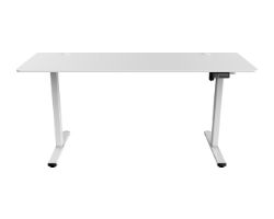 MGDERGOPRO160W - Mesa Mars Gaming 160x60x75cm El�ctrica Pasacables Gancho para Auriculares Blanca (MGDERGOPRO160W)