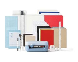 2012185 - M�quina de corte ultracompacta y port�til. Apta para m�s de 75 materiales distintos. Incluye herramientas y materiales para 35 proyectos. Bluetooth y app Design Space. Azul (2012185)