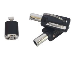 CUSTODIO03BSM - Candado de Seguridad Conceptronic CUSTODIO03BSM para Chasis con Llave Compatible Llave Maestra Plata (CUSTODIO03BSM)