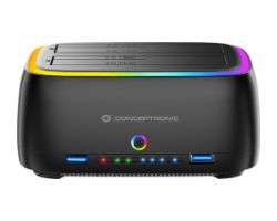 DONN36B - Docking Station USB-C Conceptronic DONN36B Doble Bahia SATA HDD SSD2.5