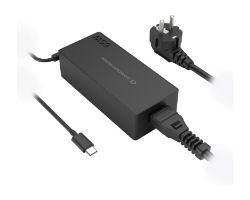 OZUL09BE - Cargador CONCEPTRONIC OZUL09BE USB-C GaN 65W PD 1.8m. Negro (OZUL09BE)
