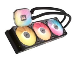 CW-9061037-WW - Refrigeracion liquidaCorsair iCUE LINK TITAN II 360 RX RGB 360mm 3 ventiladores RX120 RGB Conectividad iCUE LINK de cable unico Iluminacion RGB. Negro (CW-9061037-WW)