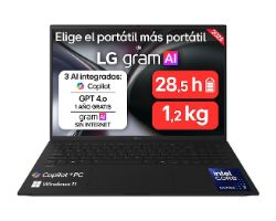 16Z90TL-V.AZ85B - LG Gram 16Z90TL Ultra7-258V Copilot+ PC 32Gb 512Gb SSD 16
