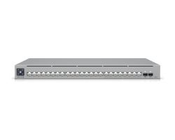 USW-PRO-MAX- 24-POE - Switch Ubiquiti USW-Pro-Max-24-PoE Gestionable L3 24 Puertos PoE 8x 2.5GbE PoE++ 16x 1GbE PoE+ Y 2 Puertos SFP+ 10G Pantalla Tactil 1.3