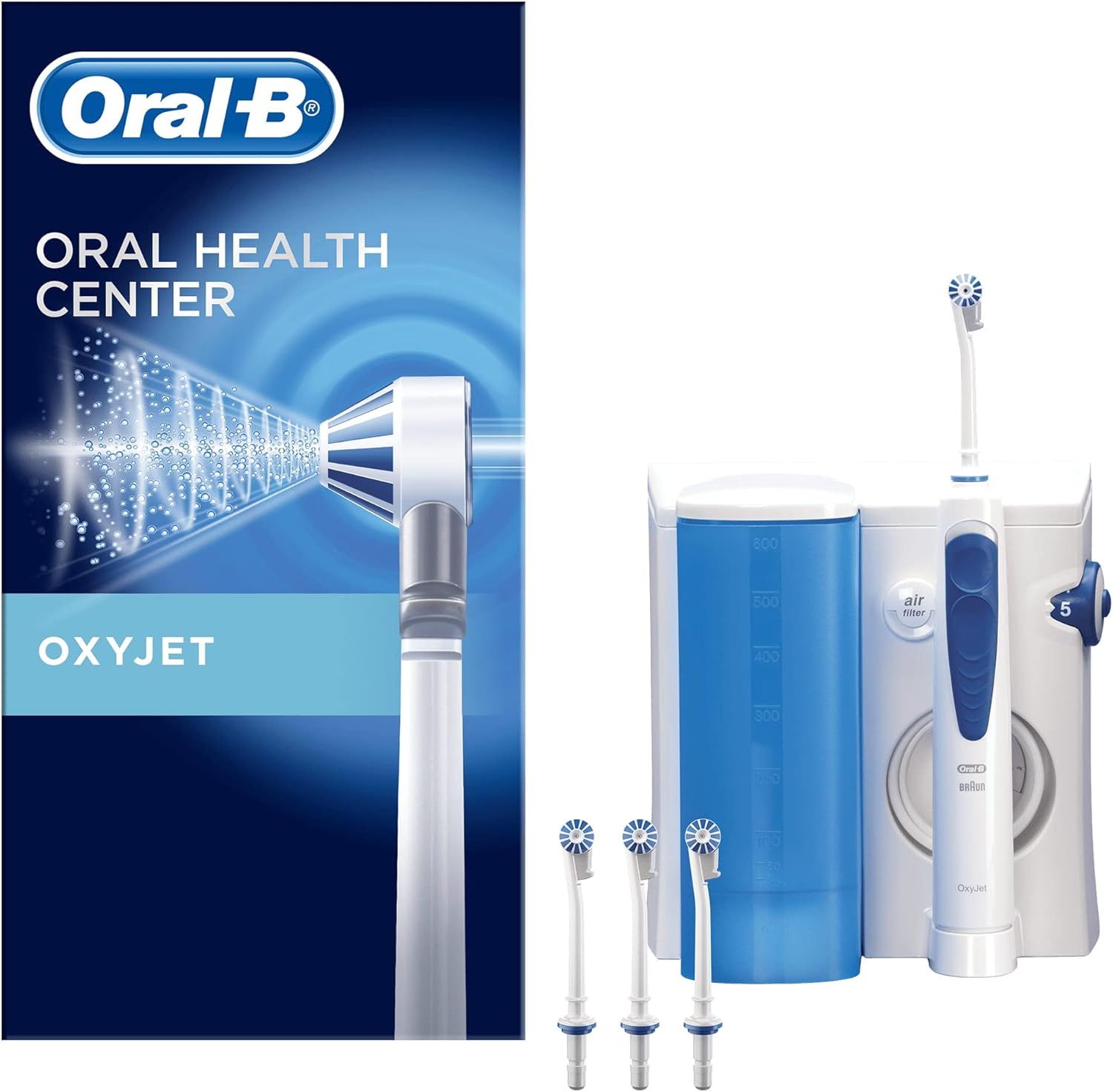 ORAB-PAE-IRRI OXYJET GY - Irrigador Bucal Braun Oral-B Oxyjet