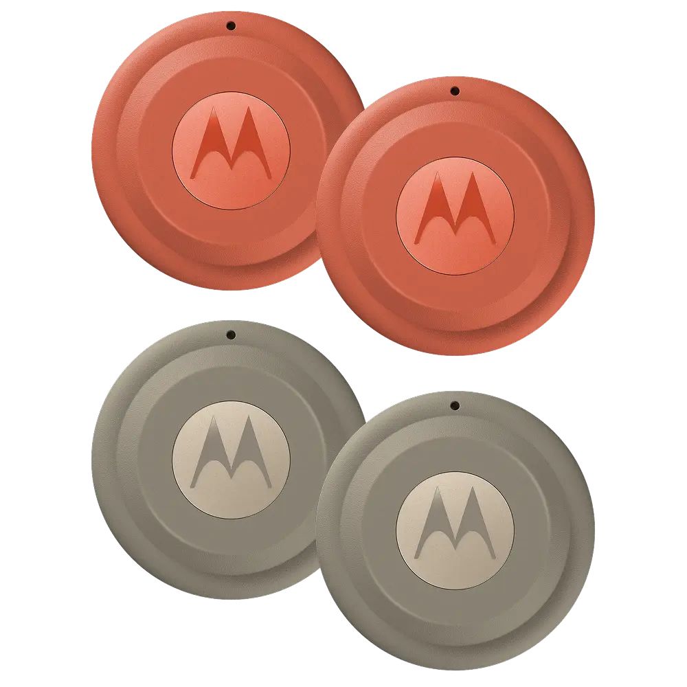 PG38C08028 - Localizar Bluetooth Motorola Antirrobo Moto Tag 2 Altavoz BT 6.0 UWB Pantone Arabesco/Roble Laurel (PG38C08028)