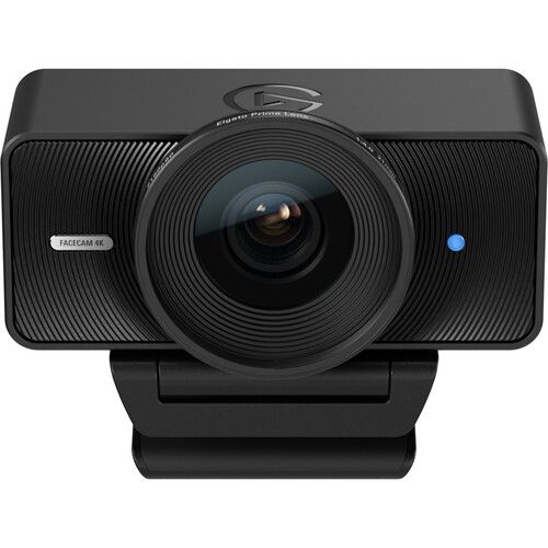10WAF9901 - Elgato Facecam 4K. Webcam profesional . Captura v�deo en 4K a 60 fp con imagen n�tida y colores naturales para streaming, videoconferencias y creaci�n de contenido. Incorpora conexi�n USB-C y controles avanzados para ajustar. Negro (10WAF9901)