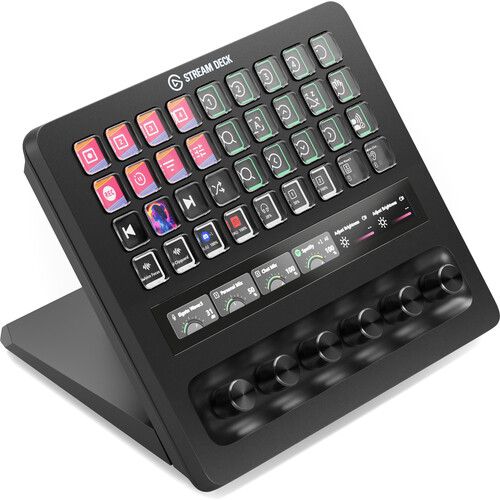 10GBX9901 - Controladora ELGATO Stream Deck+ XL 36 Teclas LCD Personalizables Pantalla T�ctil Negra (10GBX9901)
