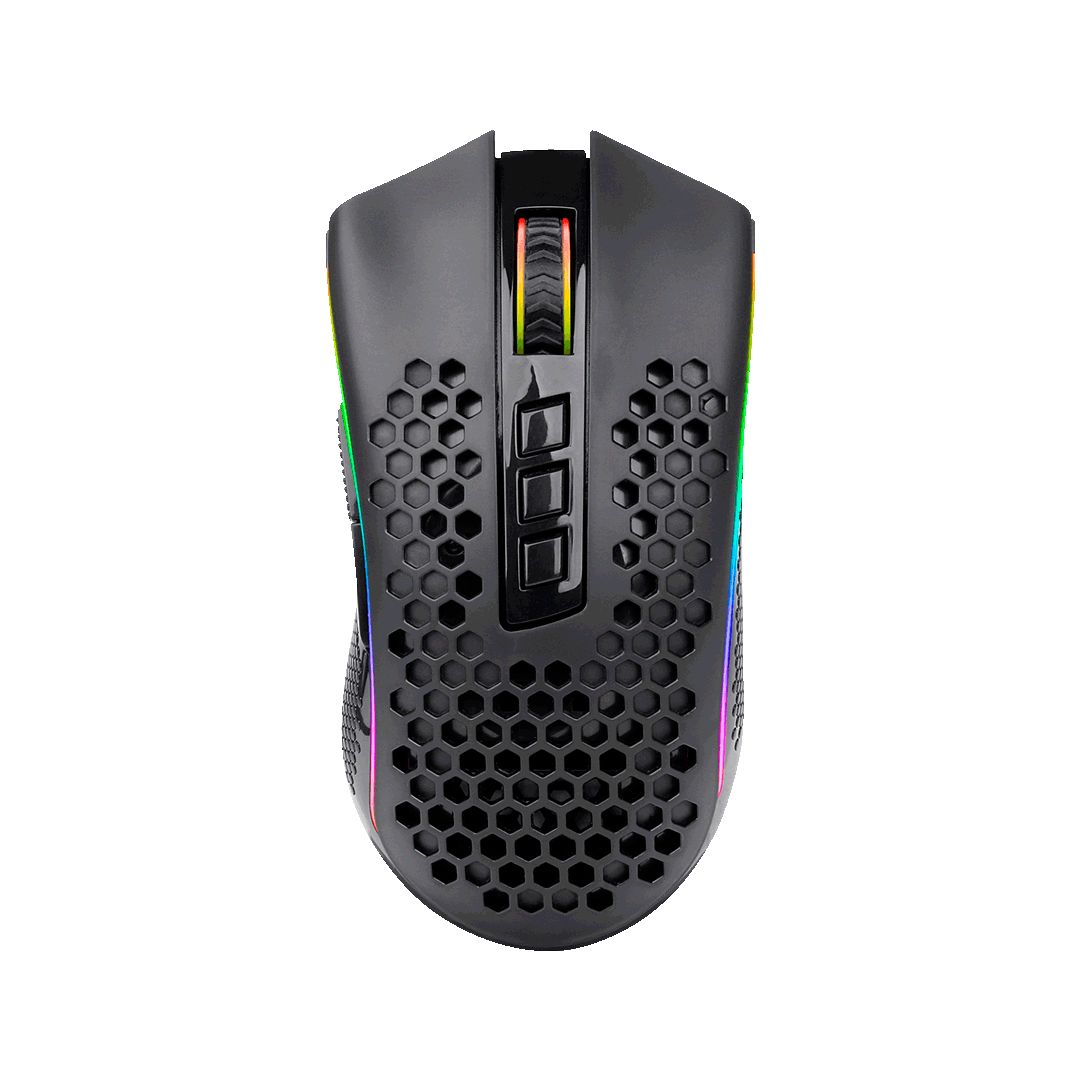 M808-KS - Rat�n Gaming Redragon Storm Pro Wireless RGB 16000dpi Negro (M808-KS)
