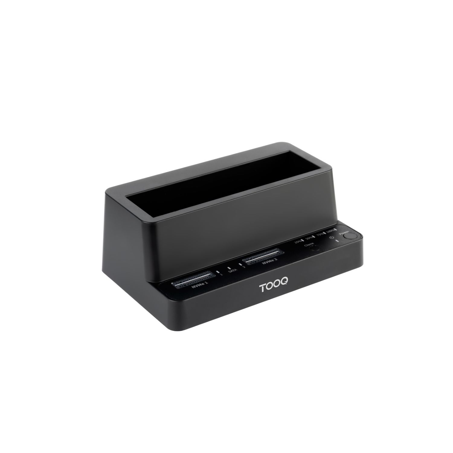 TQDS-502B - Docking Station TooQ SSD/HD USB-C PCIe SATA Negro (TQDS-502B)
