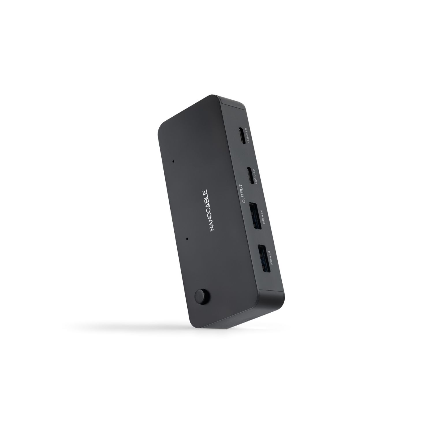 10.12.0011 - Conmutador Nanocable 4xUSB-A 3.0 2xUSB-C Negro (10.12.0011)